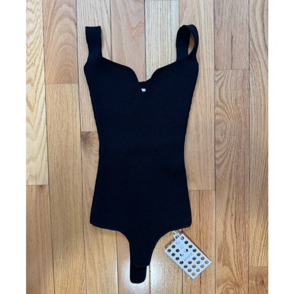 NWT - KHAITE Yves Ribbed Knit Bodysuit - Picture 5 of 7